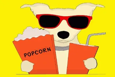 Perro- Palomitas de MaÃ­z, Cine.