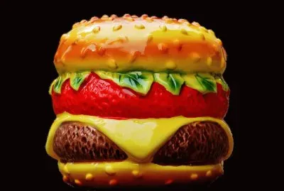 Hamburguesa con Queso-CerÃ¡mica jigsaw puzzle