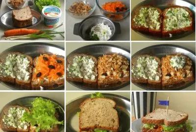 Receita de SanduÃ­che Natural