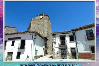BUITRAGO DEL LOZOYA (MADRID) â€“ SU TORRE DEL RELOJ jigsaw puzzle