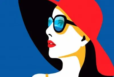 Rostro-Mujer-Verano jigsaw puzzle