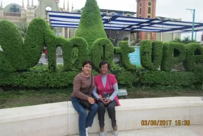 Con mi amiga Nelly