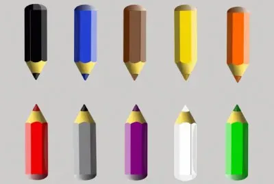 lÃ¡pices -colores- dibujar. jigsaw puzzle