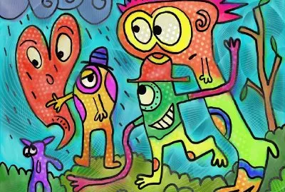 Pintura- Pintado, Tinta jigsaw puzzle