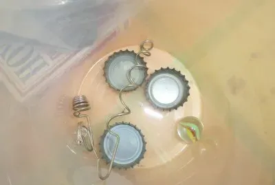 bottle cap face