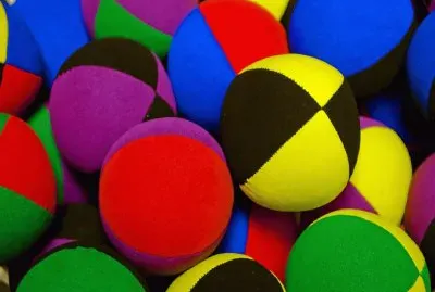 Bolas-Tela-Malabarismo