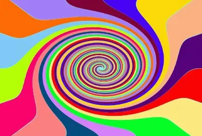 Remolino-Brillante- Colorido jigsaw puzzle