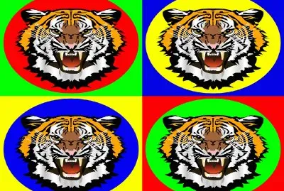 Tigres-Animales-Colorido