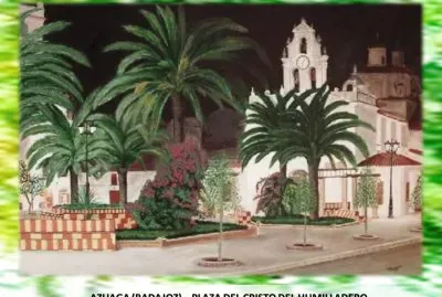 AZUAGA (BADAJOZ)â€“ PLAZA DEL CRISTO DEL HUMILLADERO