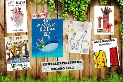 CARTELES FIESTAS DE  BILBAO 2017 jigsaw puzzle