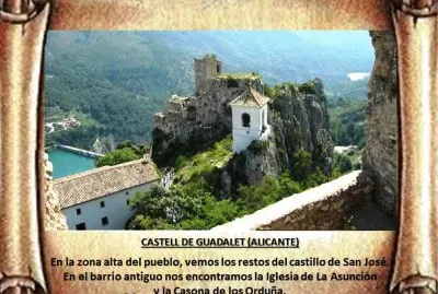 פאזל של CASTELL DE GUADALET (ALICANTE) - LA ZONA MAS ALTA