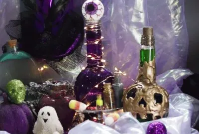Spooky Potion Bottles