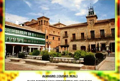 ALMAGRO  ( CIUDAD  REAL )  PLAZA MAYOR
