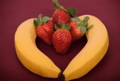 Frutas-Fresa- Banana.