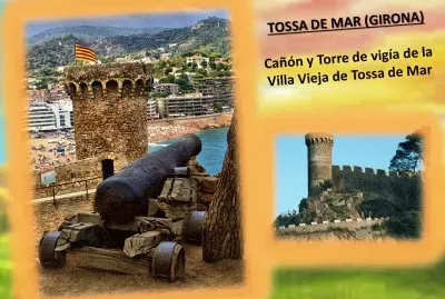 TOSSA DE MAR (GIRONA)  CAÃ‘Ã“N Y TORRE VIGÃA