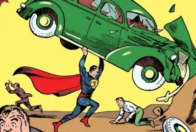 PORTADA COMIC NUMERO 1 SUPERMAN 1938