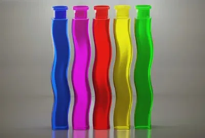 Vidrio- Botellas-3d. jigsaw puzzle