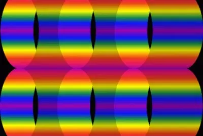 Degradado 3d- Cilindros.