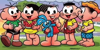 פאזל של turma da monica