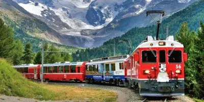 פאזל של Alpine train