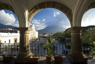 bello atardecer