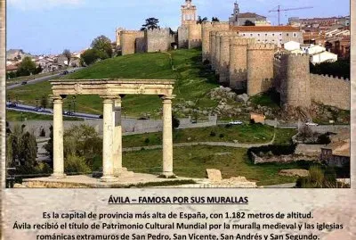 ÃVILA â€“ FAMOSA POR SUS MURALLAS