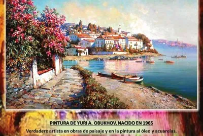 PINTURA DE YURI A. OBUKHOV, NACIDO EN 1965 jigsaw puzzle