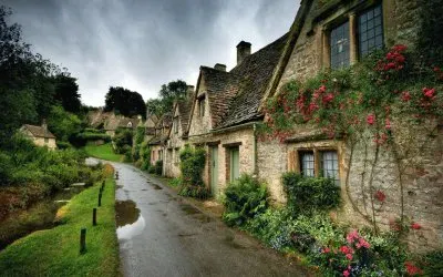 Bibury-Inglaterra jigsaw puzzle