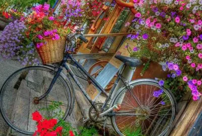 bicicleta colorida jigsaw puzzle