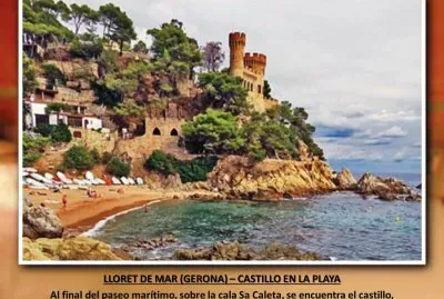 LLORET DE MAR (GERONA) â€“ CASTILLO EN LA PLAYA