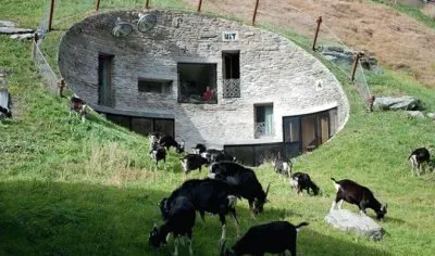 House in a Hill