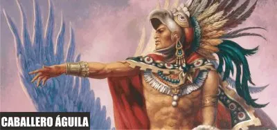 CABALLERO AGUILA GUERRERO AZTECA jigsaw puzzle