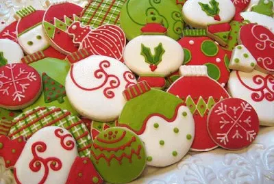 Festive Christmas Cookies