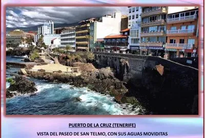 PUERTO DE LA CRUZ (TENERIFE) -VISTA DEL PASEO SAN TELMO