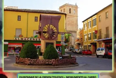 QUINTANAR DE LA ORDEN (TOLEDO) â€“ MONUMENTO AL CARRO