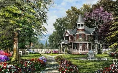 Garden jigsaw puzzle