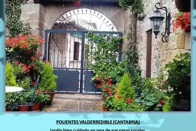 POLIENTES VALDERREDIBLE (CANTABRIA) - JARDÃN BIEN CUIDADO jigsaw puzzle