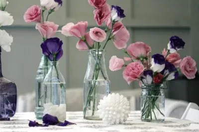 Solitarios con Flores