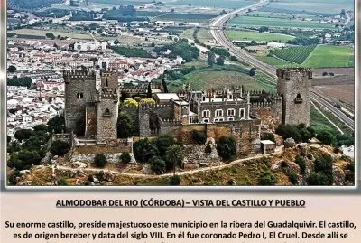ALMODOBAR DEL RIO (CÃ“RDOBA) â€“ VISTA DEL CASTILLO Y PUEBLO