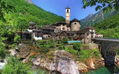 פאזל של Lavertezzo-Ticino(Suiza)