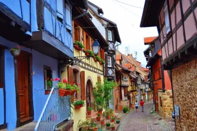 פאזל של Alsacia-Francia