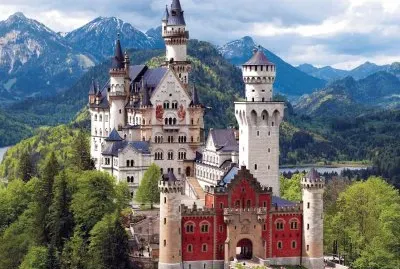 פאזל של castillo de Neuschwanstein
