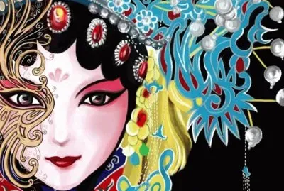 פאזל של ä¸­åœ‹äº¬åŠ‡ä¹‹ç¾Ž