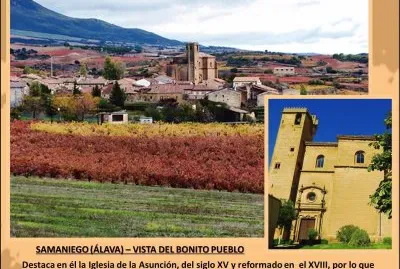 SAMANIEGO (ÃLAVA) â€“ VISTA DEL BONITO PUEBLO