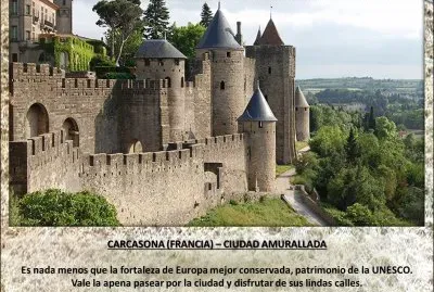 CARCASONA (FRANCIA) â€“ CIUDAD AMURALLADA