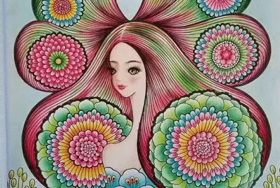 Colorful Lady jigsaw puzzle