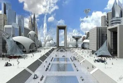Ciudad futurista