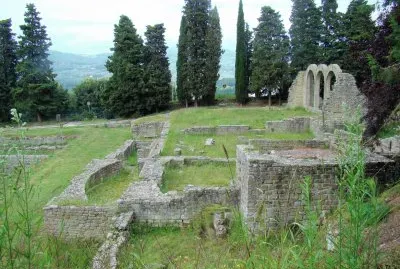 פאזל של Fiesole, terme romane