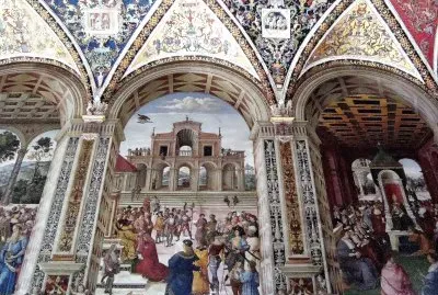 פאזל של Mural en Siena, Italia.