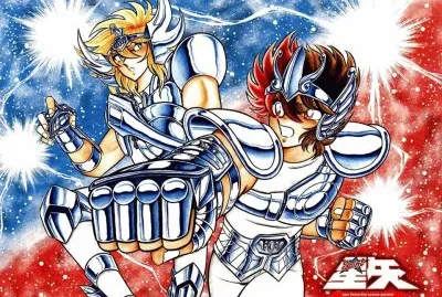 Seiya VS Hyoga Manga